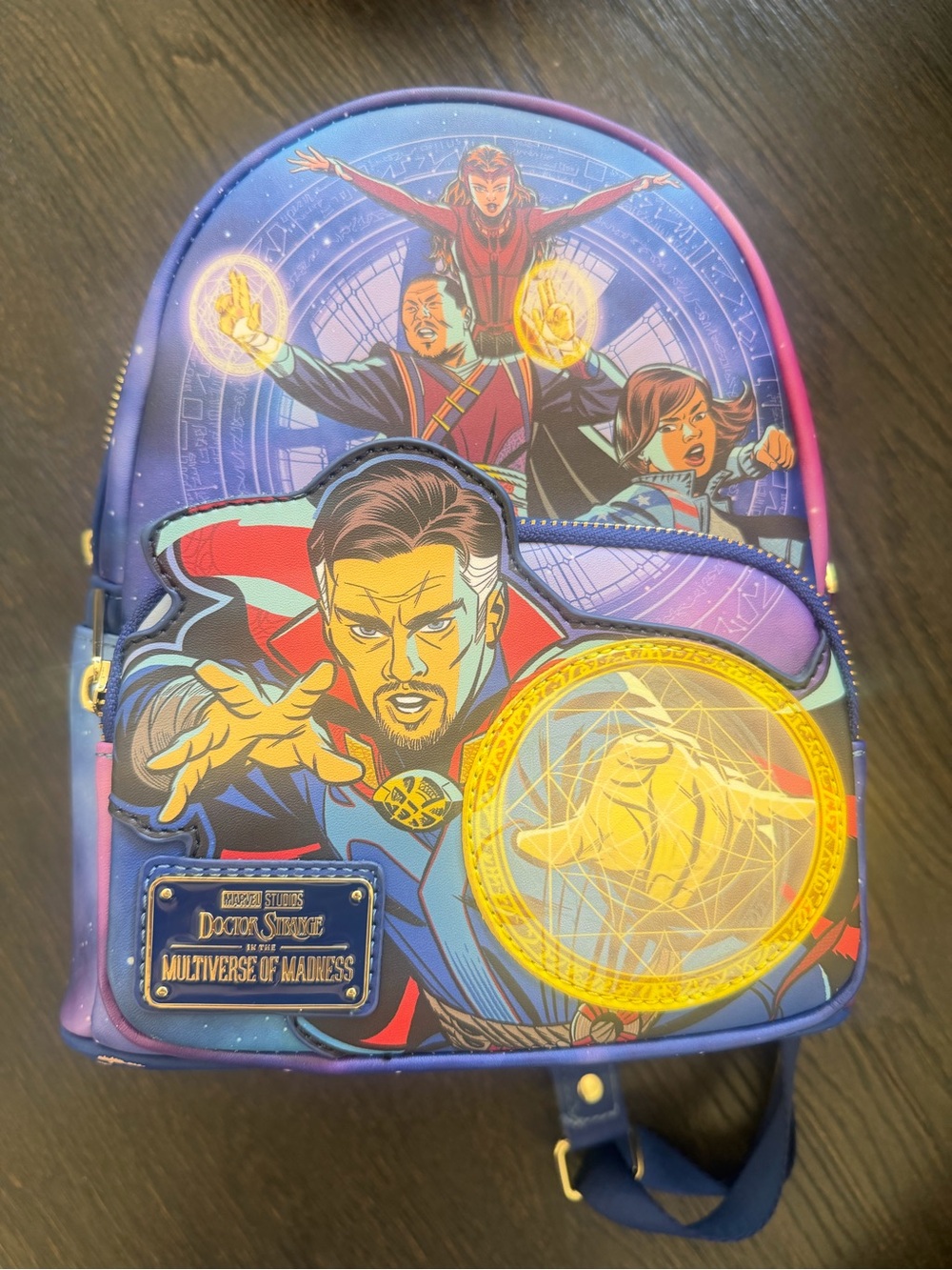 Loungefly Doctor Strange Multiverse Mini Backpack Glows in the dark marvel